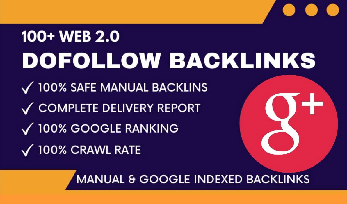 Manually build 100 plus authority dofollow web 2 0 ba...