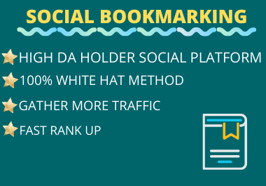 Live 20+ High Authority Social Bookmarking regular th...
