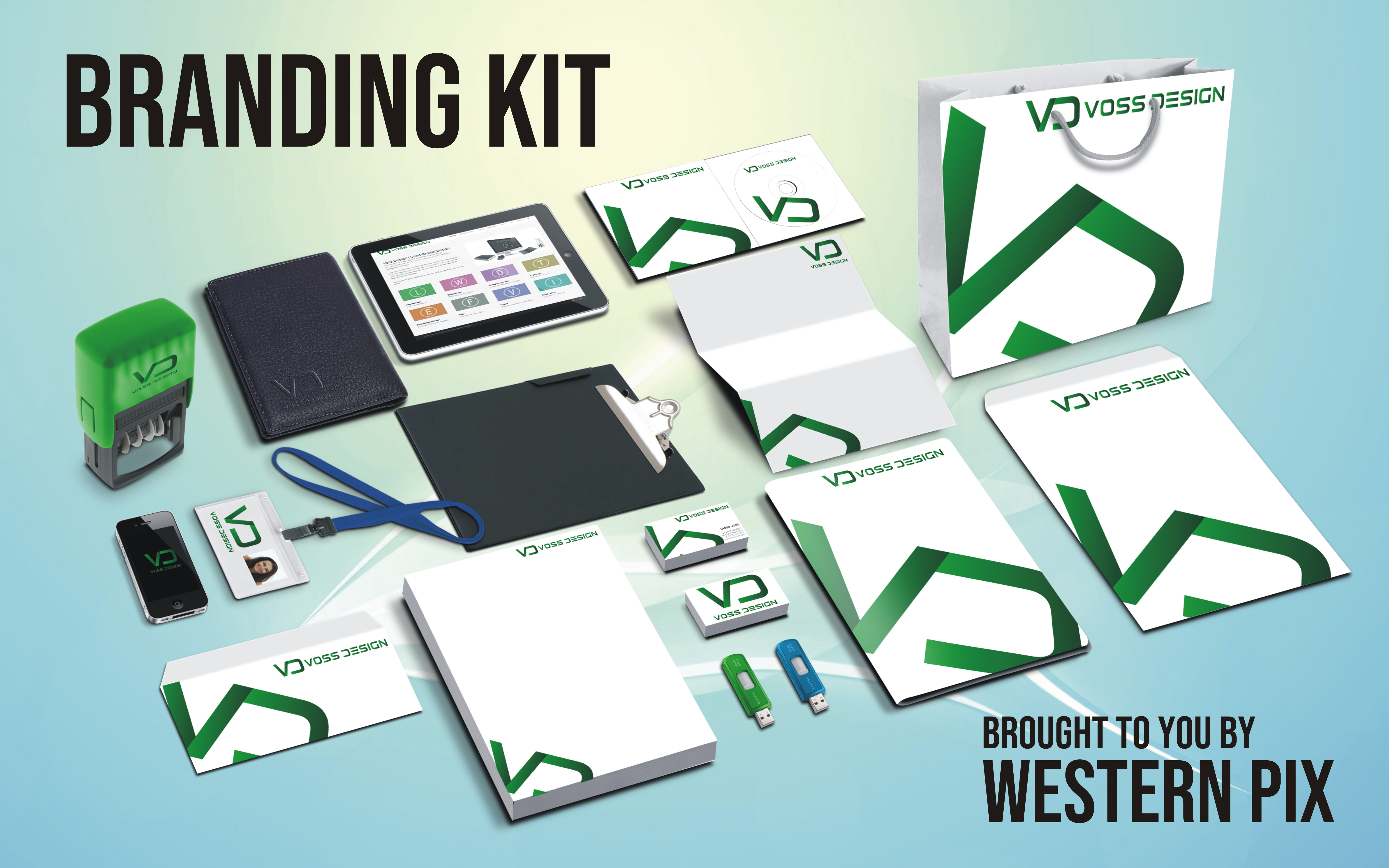 I will design your Professional Branding Kit