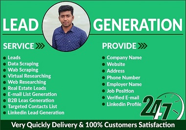 I Will Do Targeted B2B LinkedIn, Business Lead Gener...