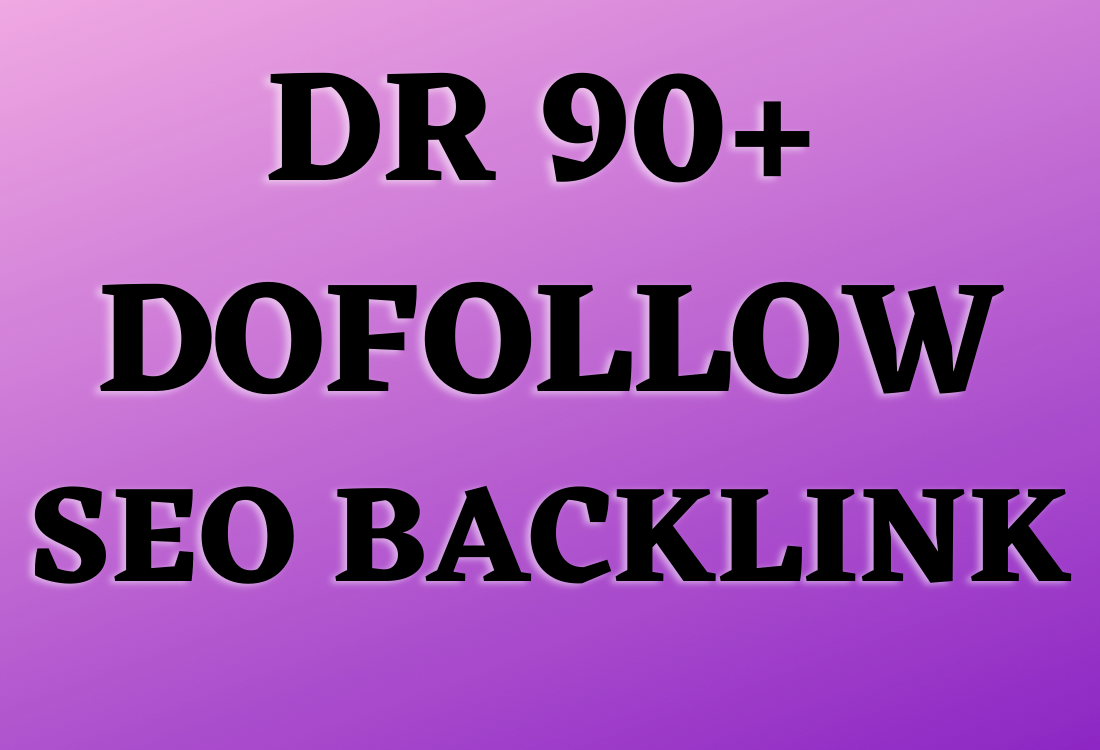 I will Manually create120 DR 90+ High Authority Dofol...