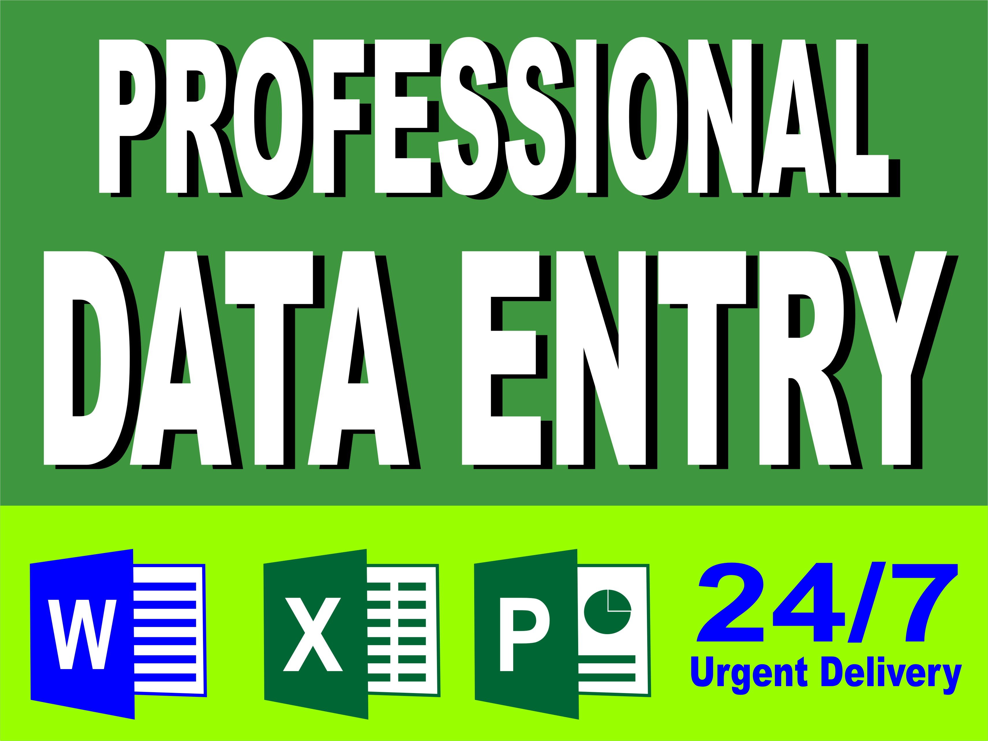 Data Entry, web research, copy paste, pdf convert