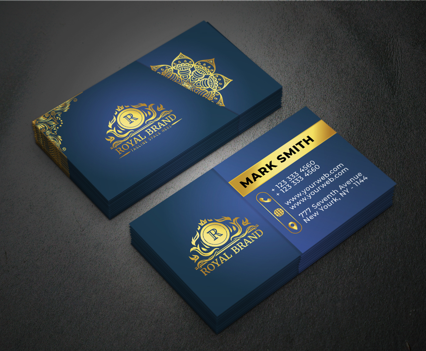 i will do professional fabulous business card design ...