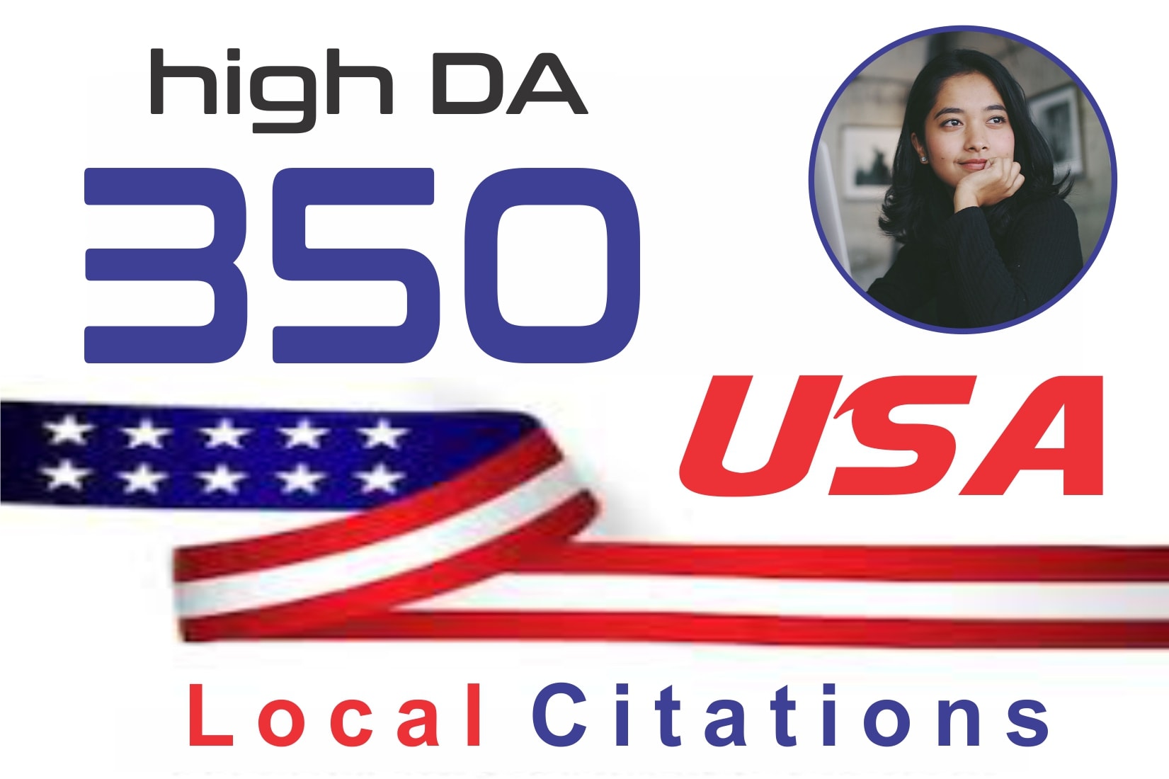 I will top 350 local business listing citations and d...