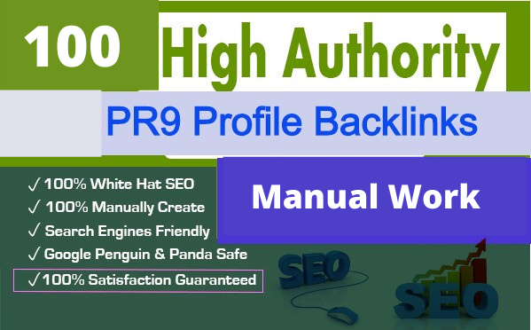 I Will Create High Powerful Seo Service 100 PR9 Profi...