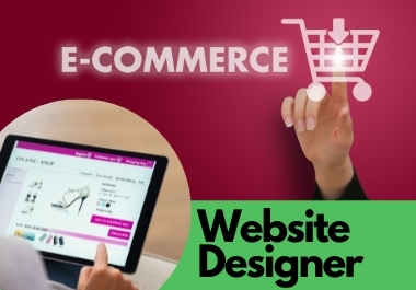 I will build Modern Wordpress website and E-commerce ...