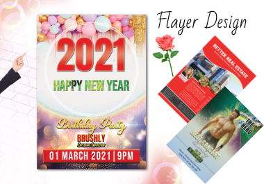 I will Design Corporate and Party flayer unique, Pro...