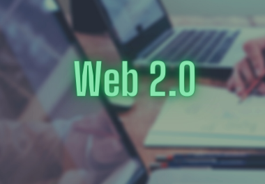 I will create manually 10 fully optimized web 2.0 bac...