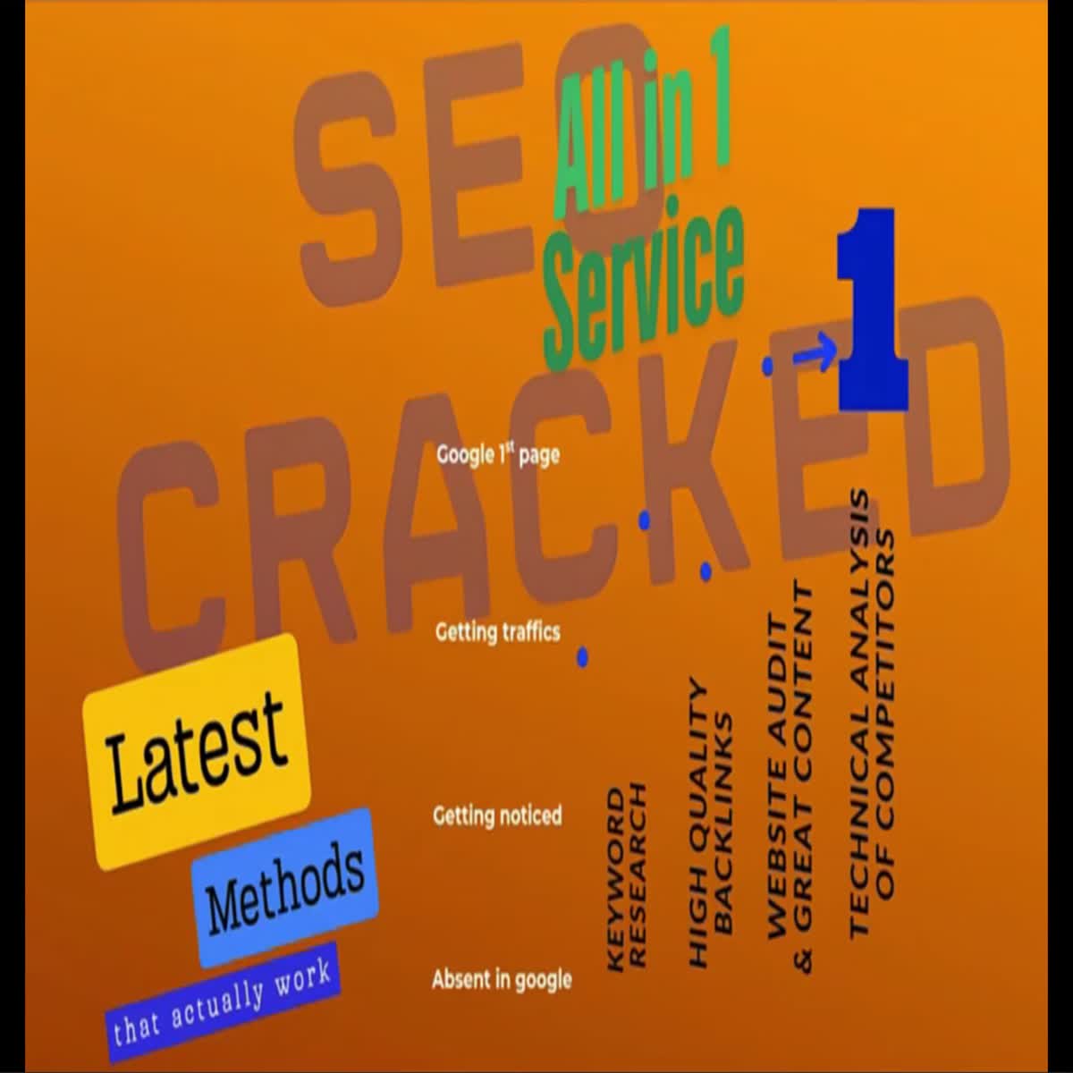 Rank top in google with ultimate SEO cracked method