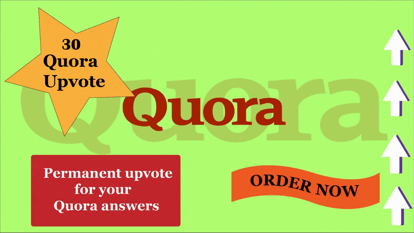 20 Quora Answers+convenient image+40 Backlinks+25 Upvote 