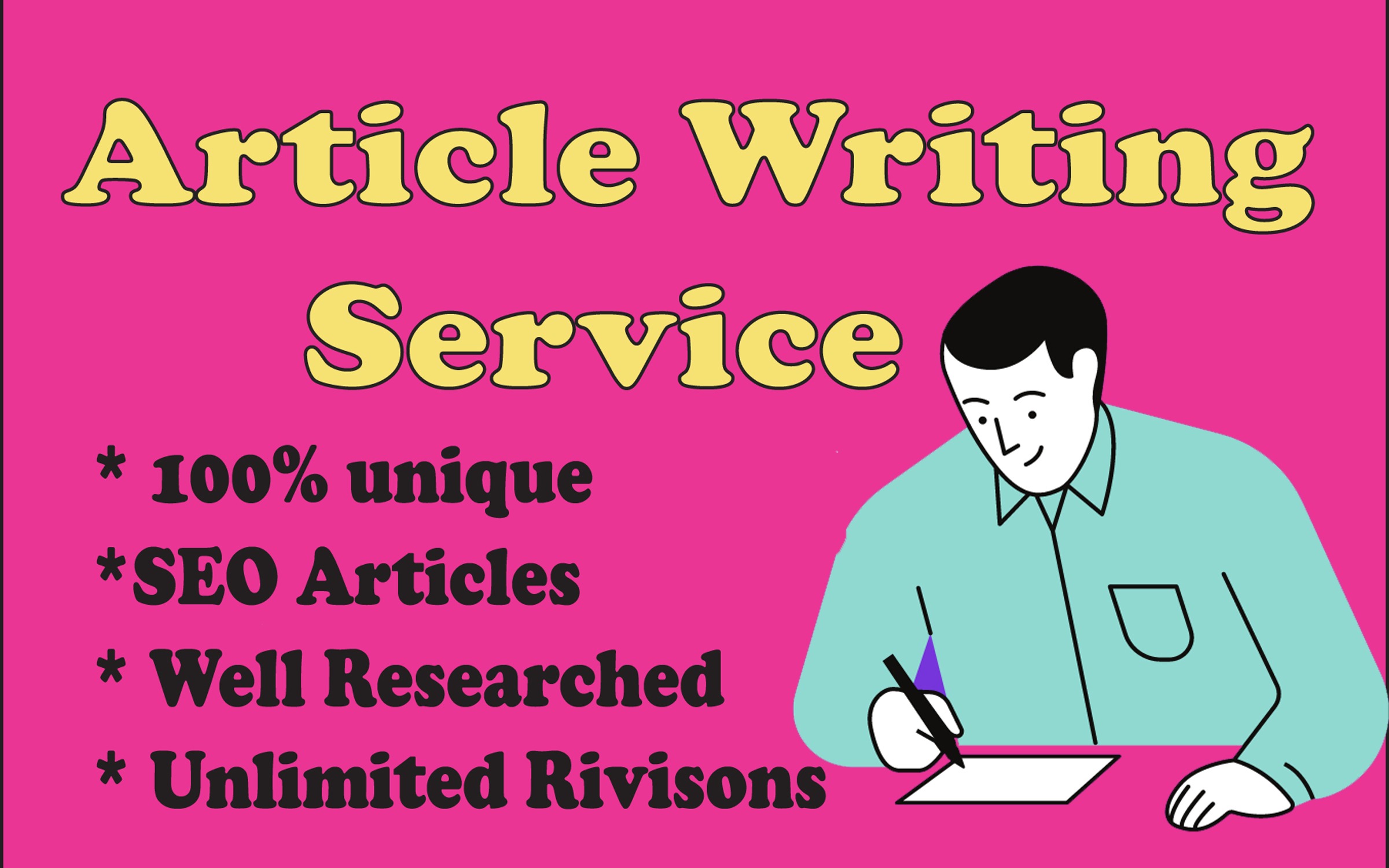 I will do 15 &times 1000 words article writing, blog...