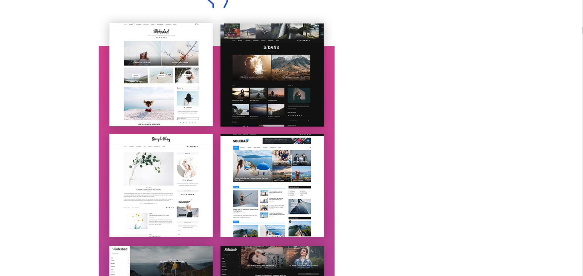 Soledad - Multi-Concept Blog Magazine AMP WordPress T...