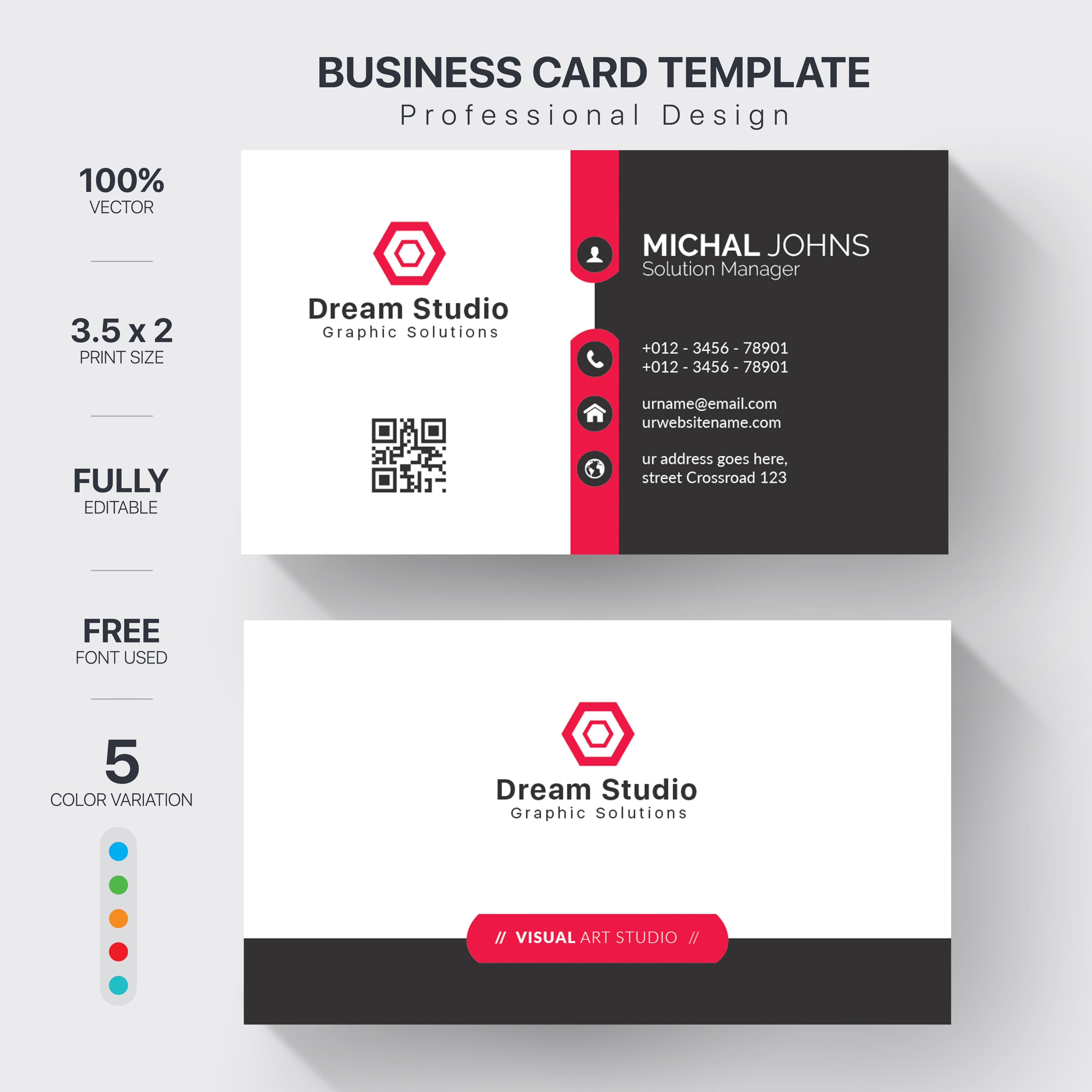 I will design creative & professional business ca...
