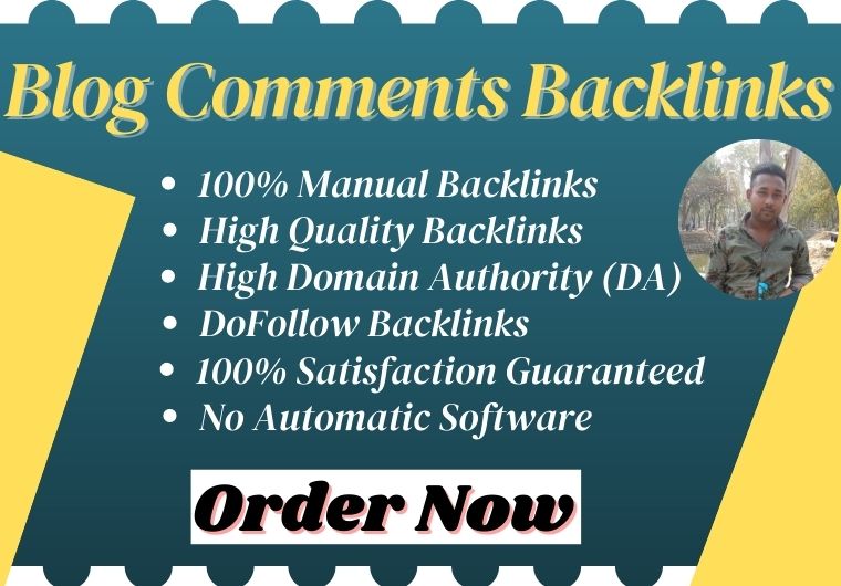 I will give you 30 Blog Comments High Quality Dofollo...