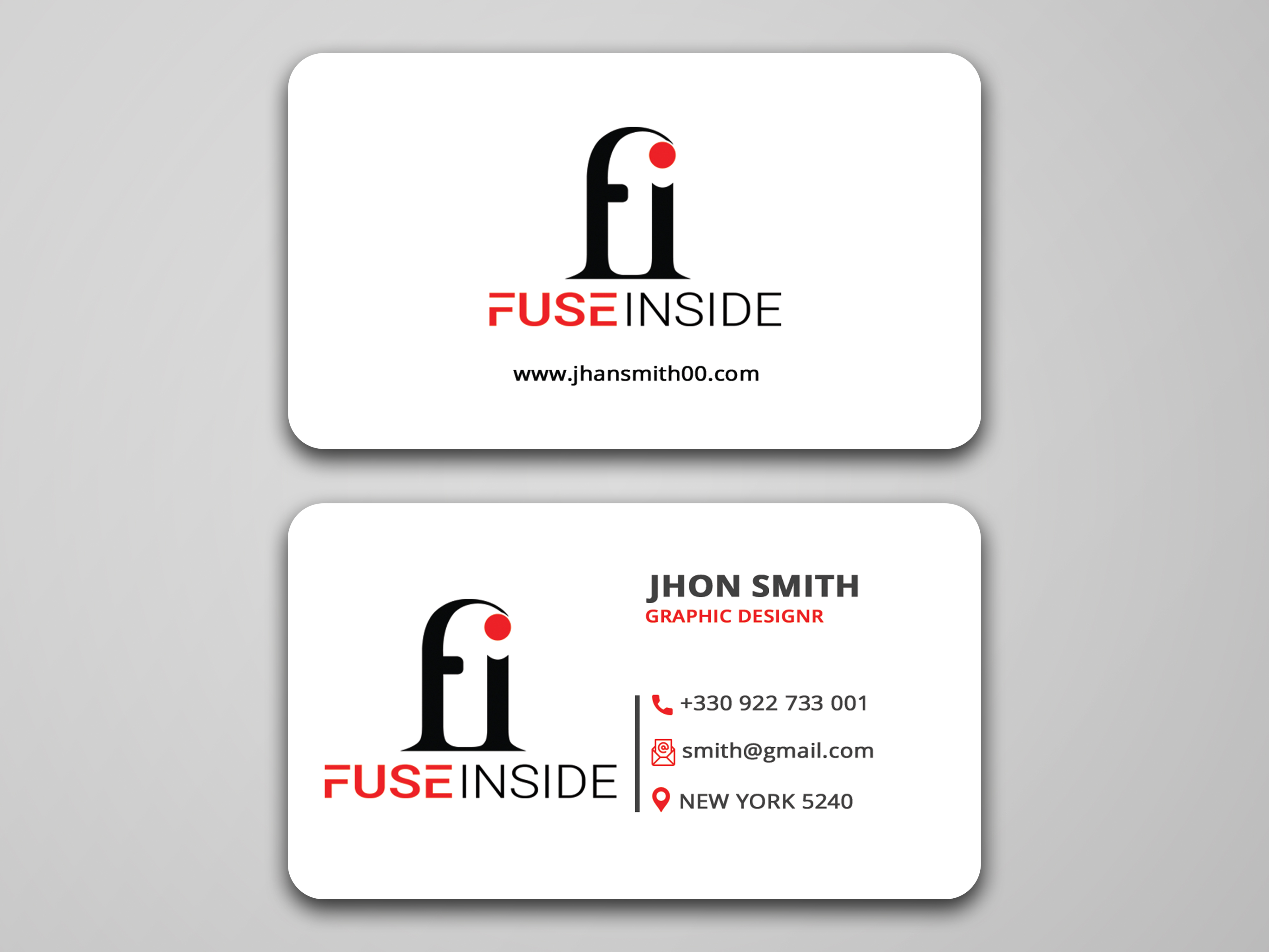 I will do professional and eye catching business card...
