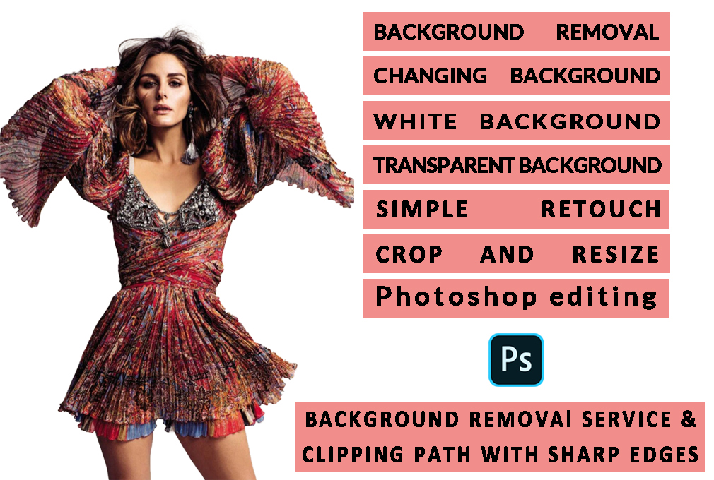 I Provide Background Removal clipping path service of...