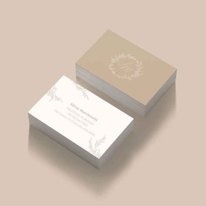 I will create an eyecatching business card for your a...