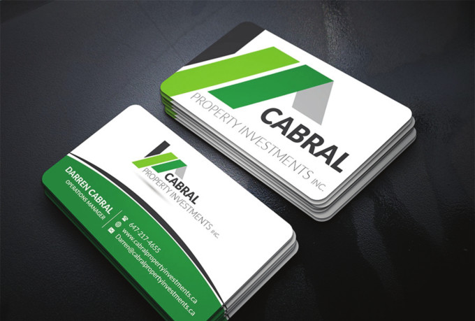 I will do luxury business card design for you