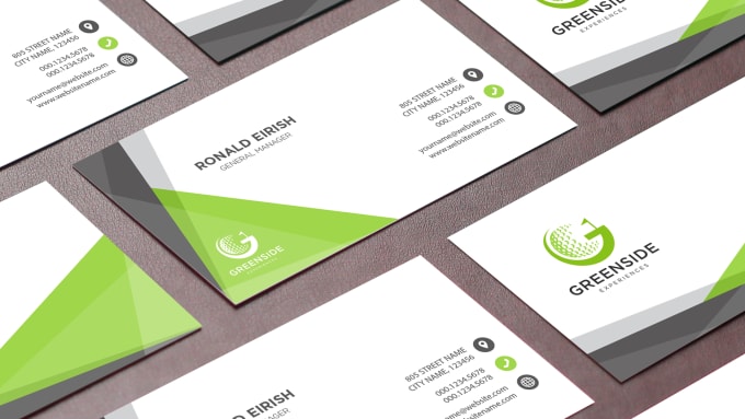 I will design modern business card design and station...