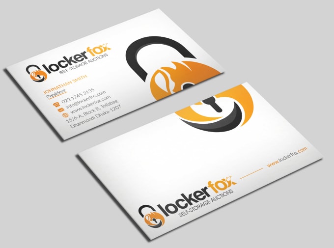I will do a professional business card design