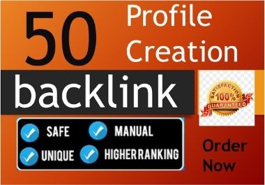 Manually create 50 High Quality profile creation back...