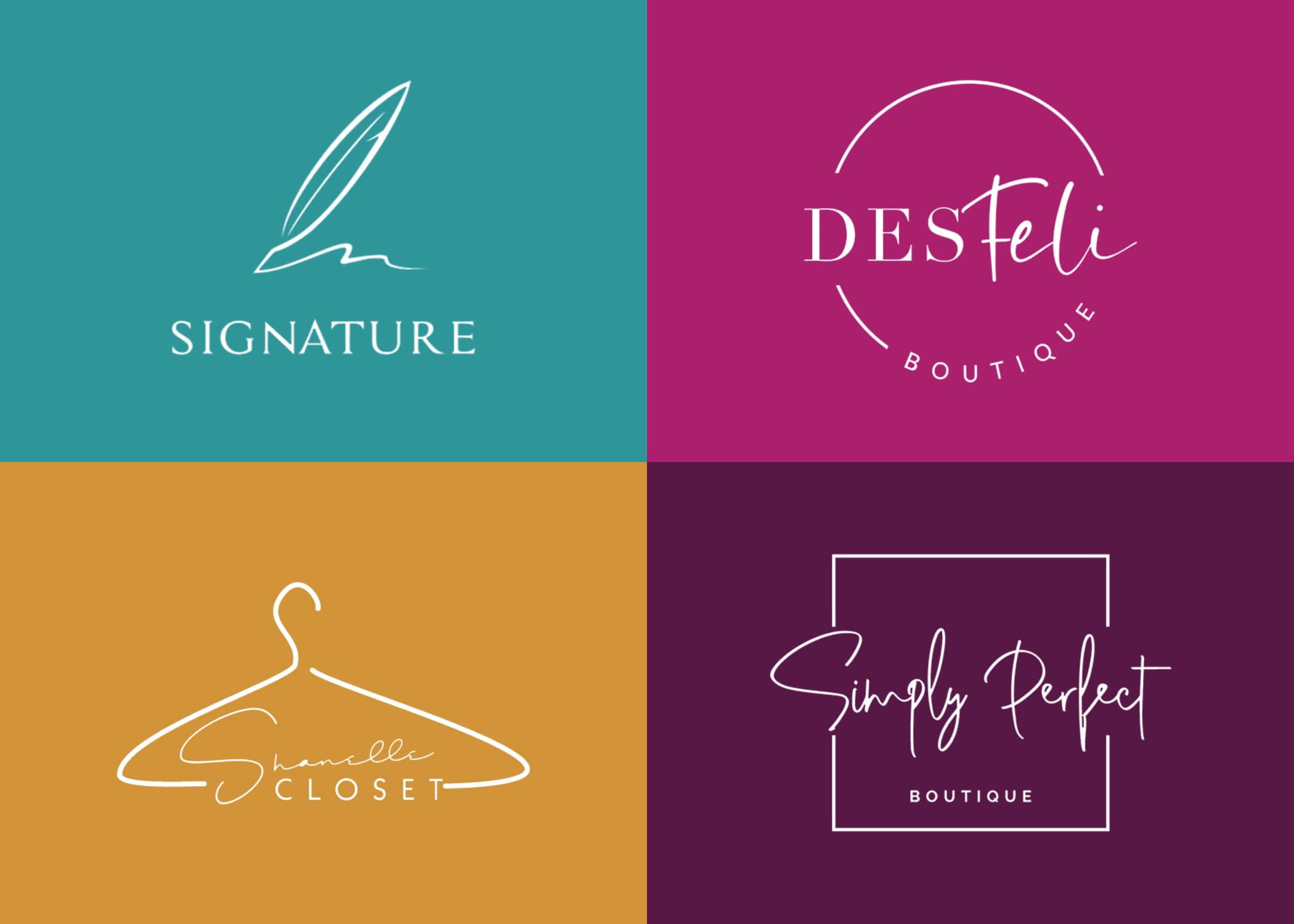 I will do professional signature logo with brand styl...