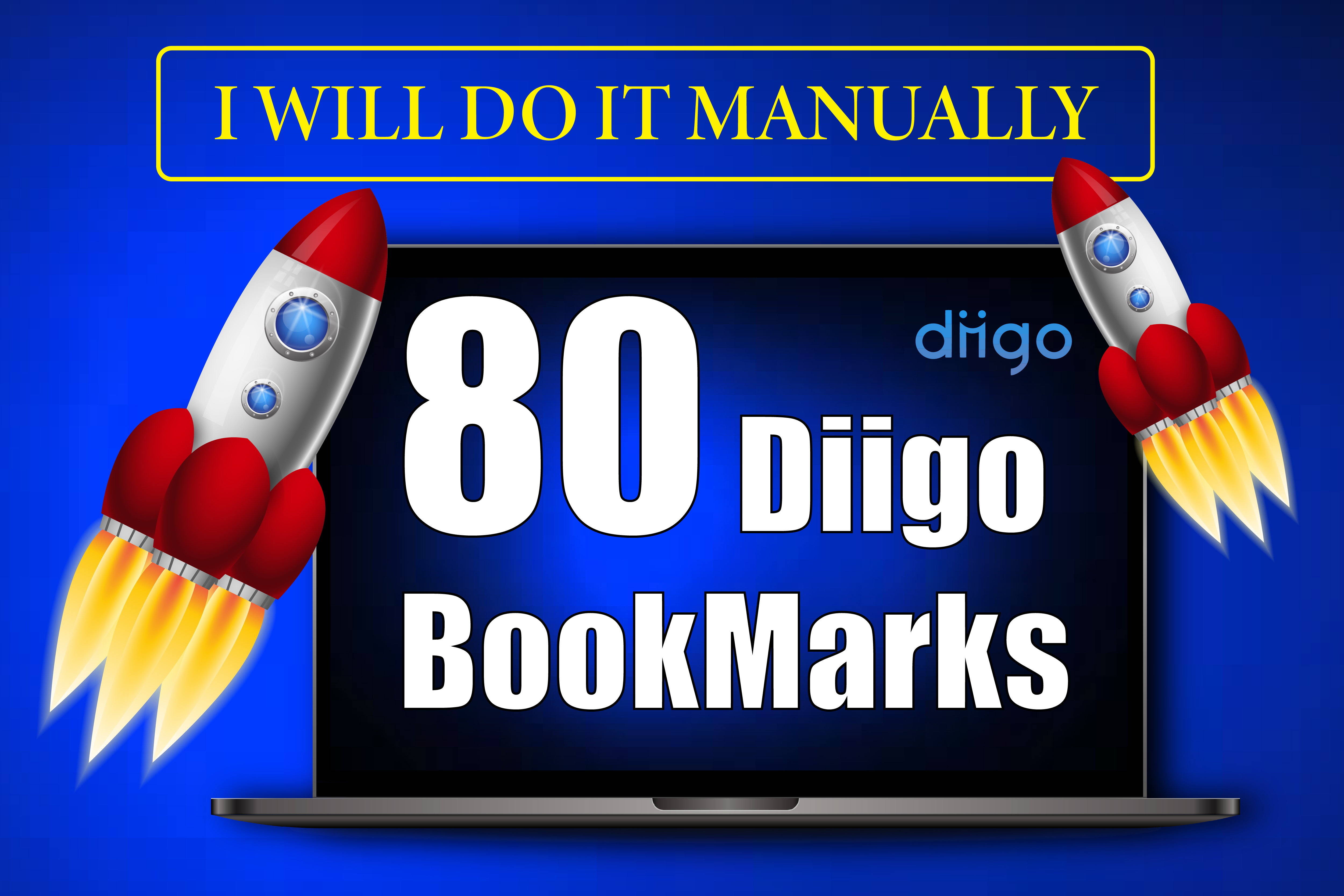 I will Manually Give 80 Mixed Signals Diigo to rank u...
