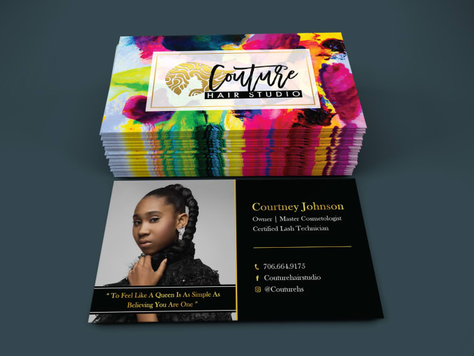 I will do business cards design