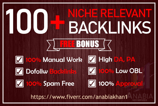 i will create 100+ high quality niche relevant dofoll...