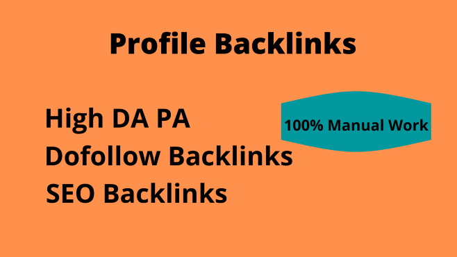 70 high domain authority SEO dofollow profile backlin...