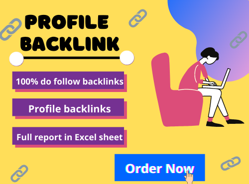 Build 50 do-follow high authority SEO profile backlin...