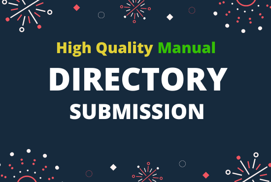 I will provide manually high quality 35 Directory Sub...