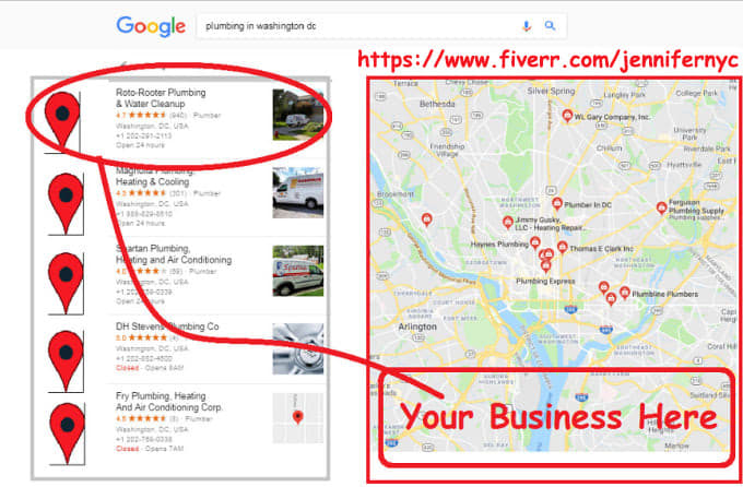 I will create 65 map local seo citations for your loc...