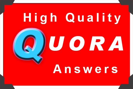 I will provide 5 High Quality Quora answers and URL