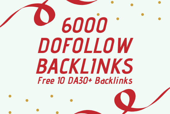 I will provide 6000 tier 2 contextual dofollow backli...