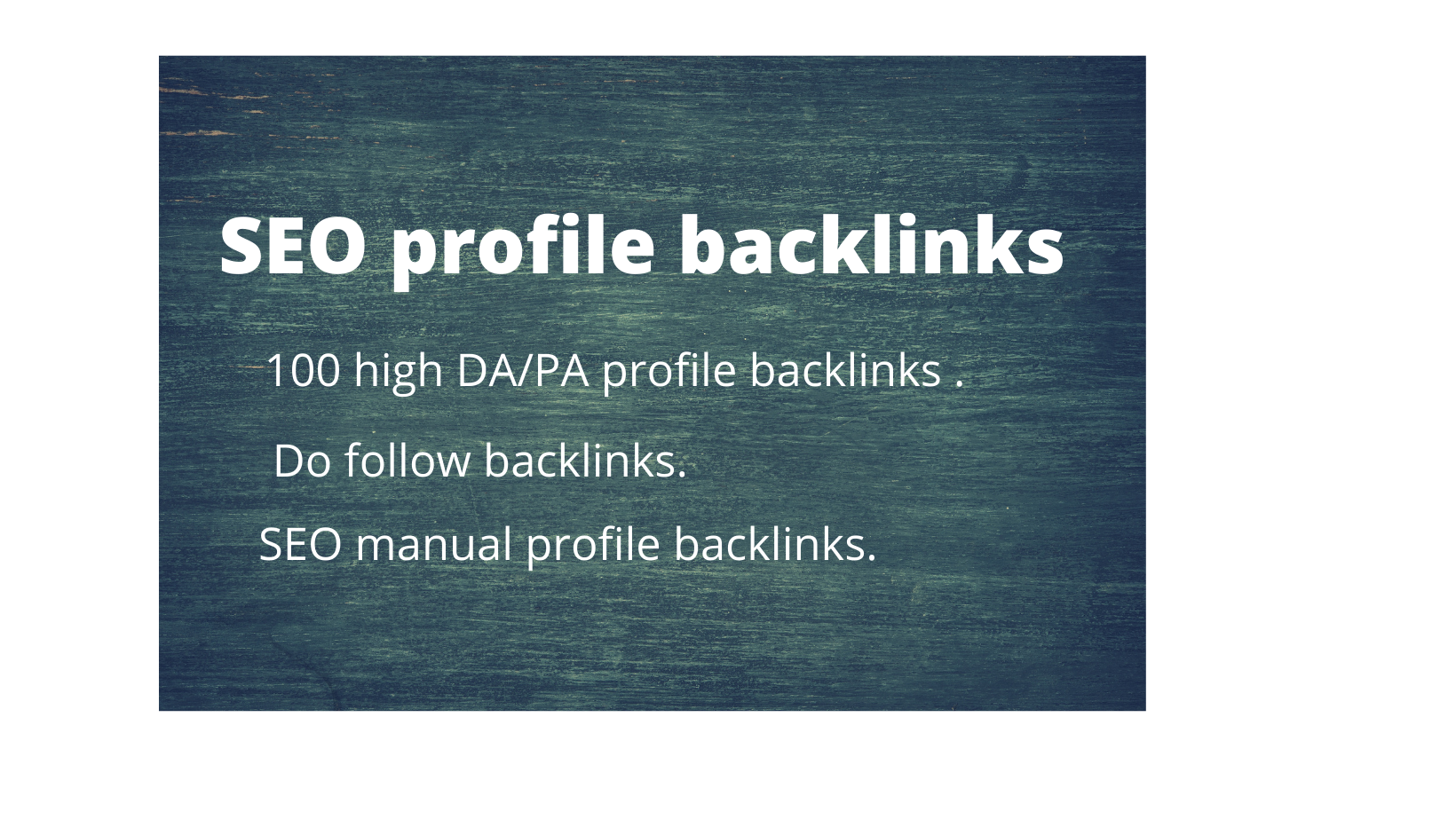 I will do 100 high DA/PA profile backlinks for SEO ra...