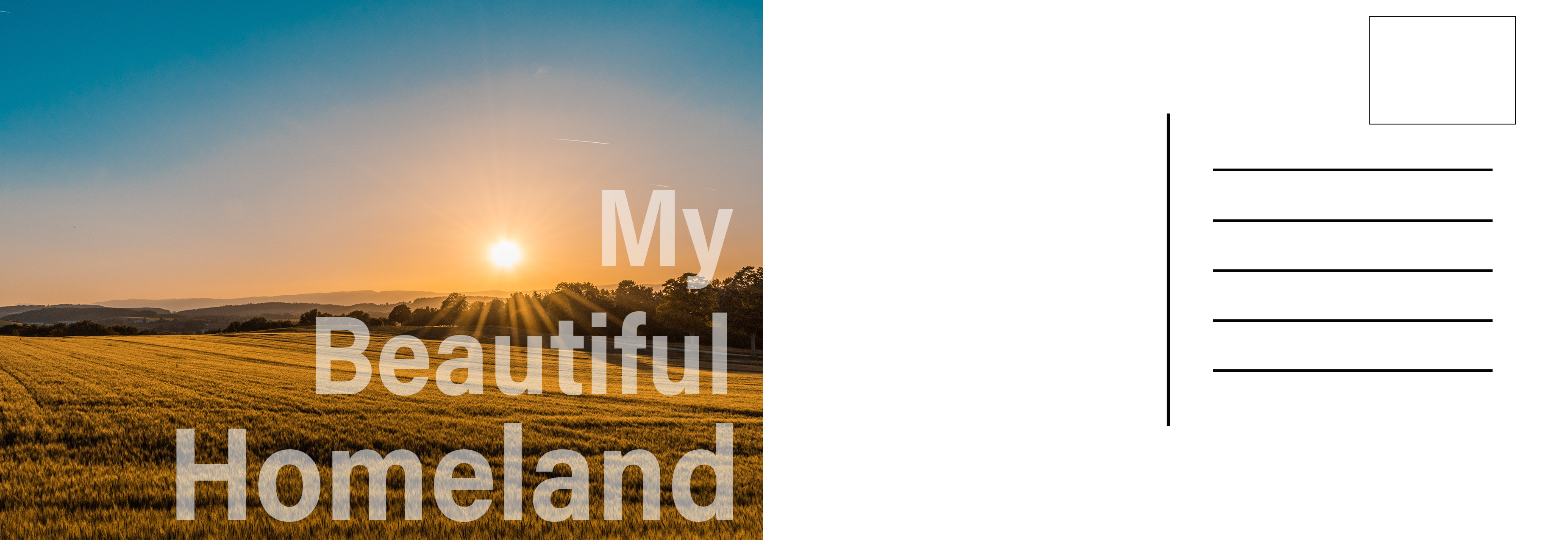 I will create modern catchy postcard or eddm design