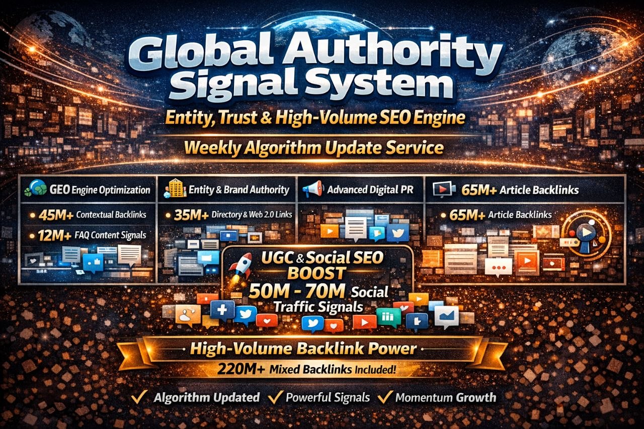 Build SEO Authority Signals, Backlinks & Brand T...