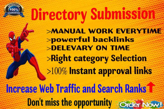 Get Instant Approve 55 High Quality Dofollow Director...