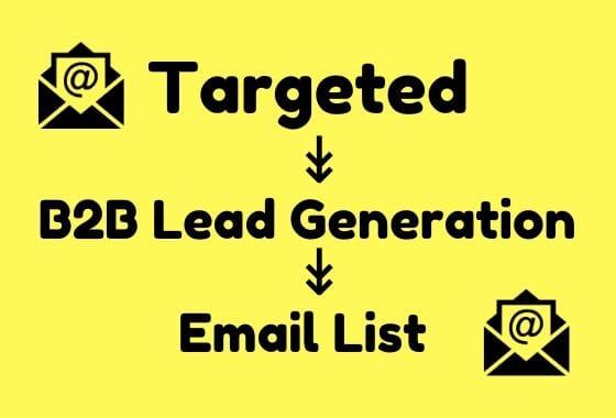 I will do 1500 b2b lead generation and build targeted...