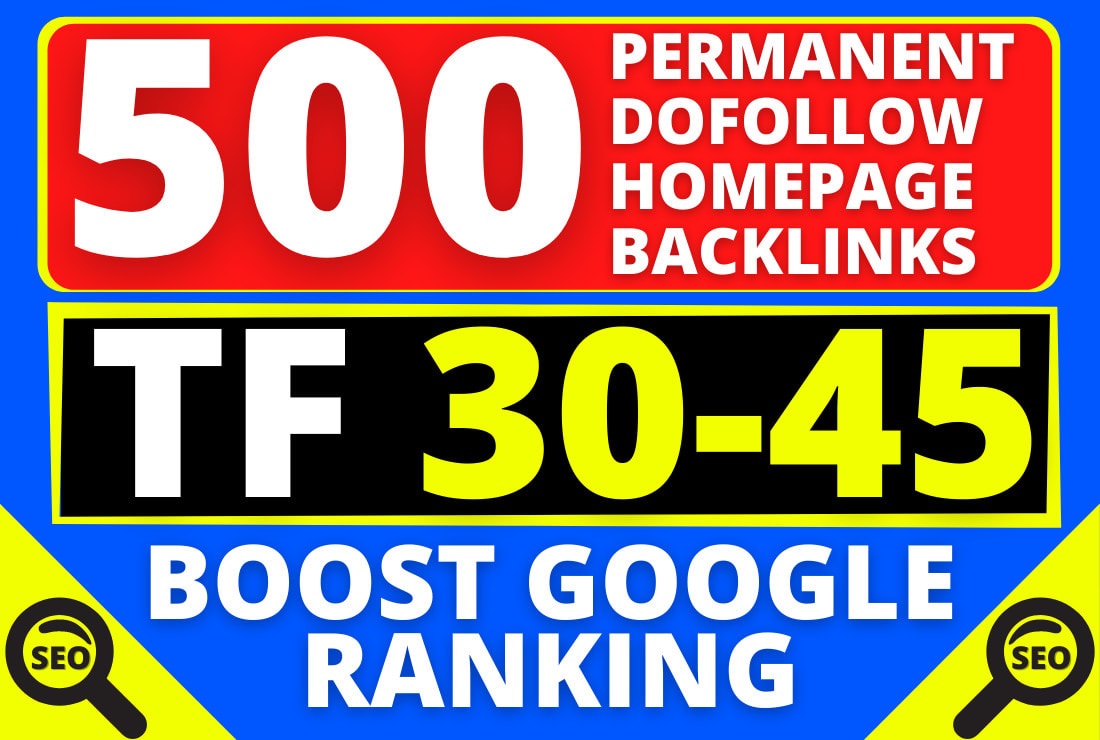 I will create 500 high tf dofollow off page SEO backl...