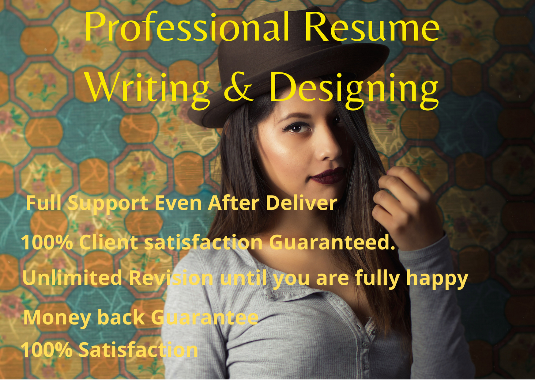 I will provide professional resume writing and design...