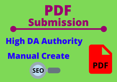 25 PDF Submission High authority low spam score perma...