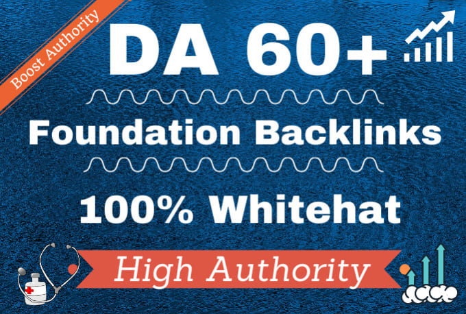 build 70+ DA 100 high quality SEO do follow backlinks