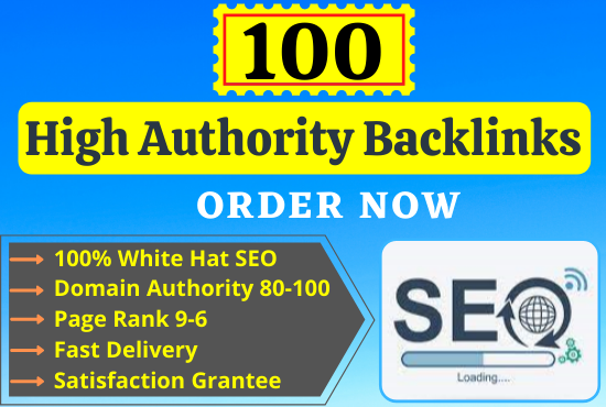 Manual 100 High Domain Authority SEO Profile Backlink...