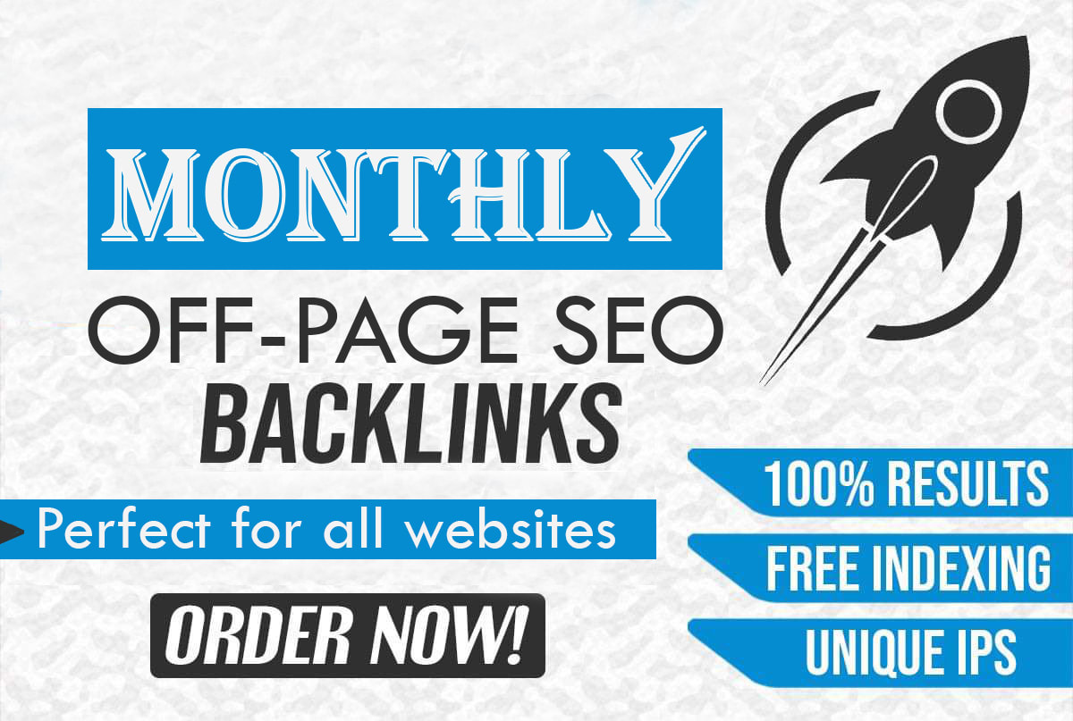 Get Monthly seo service package and improve google ra...