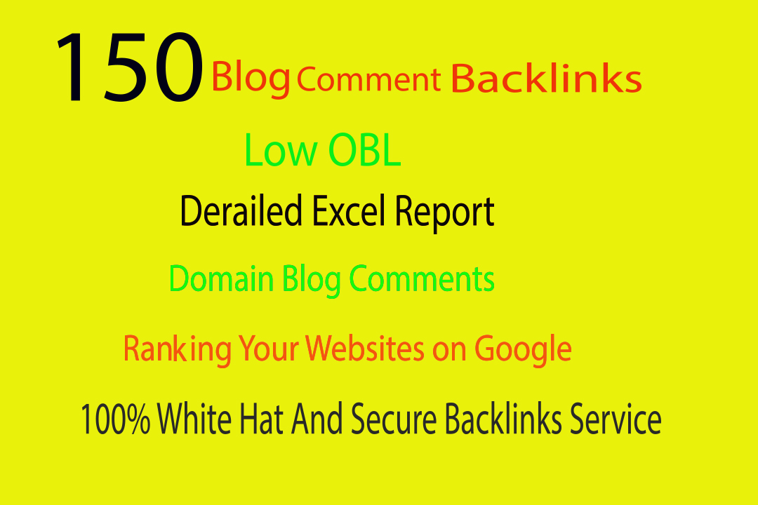 I Will Made 150 Blog Comment Niche Relevant Relative ...