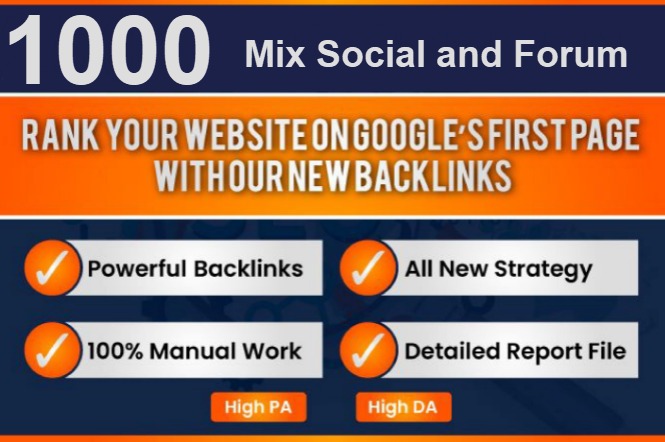 I will create 1000 Social Network Profile Backlink wi...