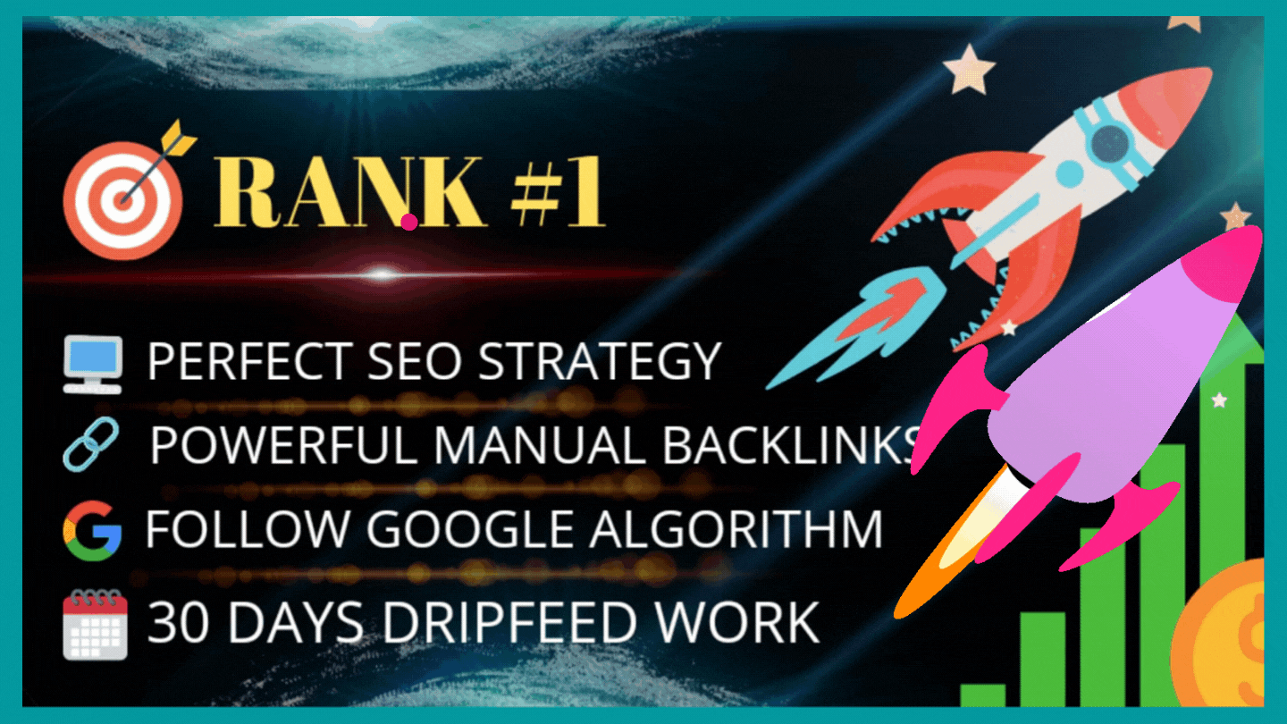 Rank 1st Page on Google, Yahoo, Bing exclusive safe...