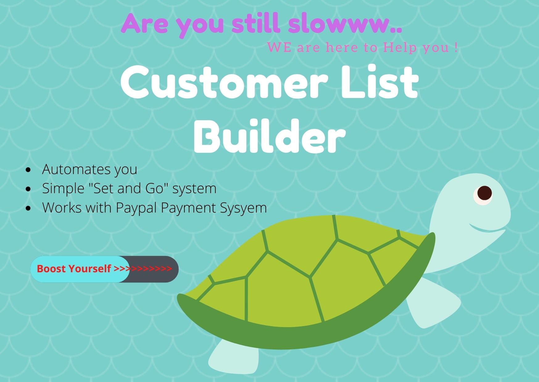Customer List Builder - Ultimate way to build Profit